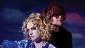 Alison Goldfrapp (left) and Will Gregory (right)
